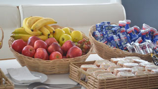 Snacks and Fruit